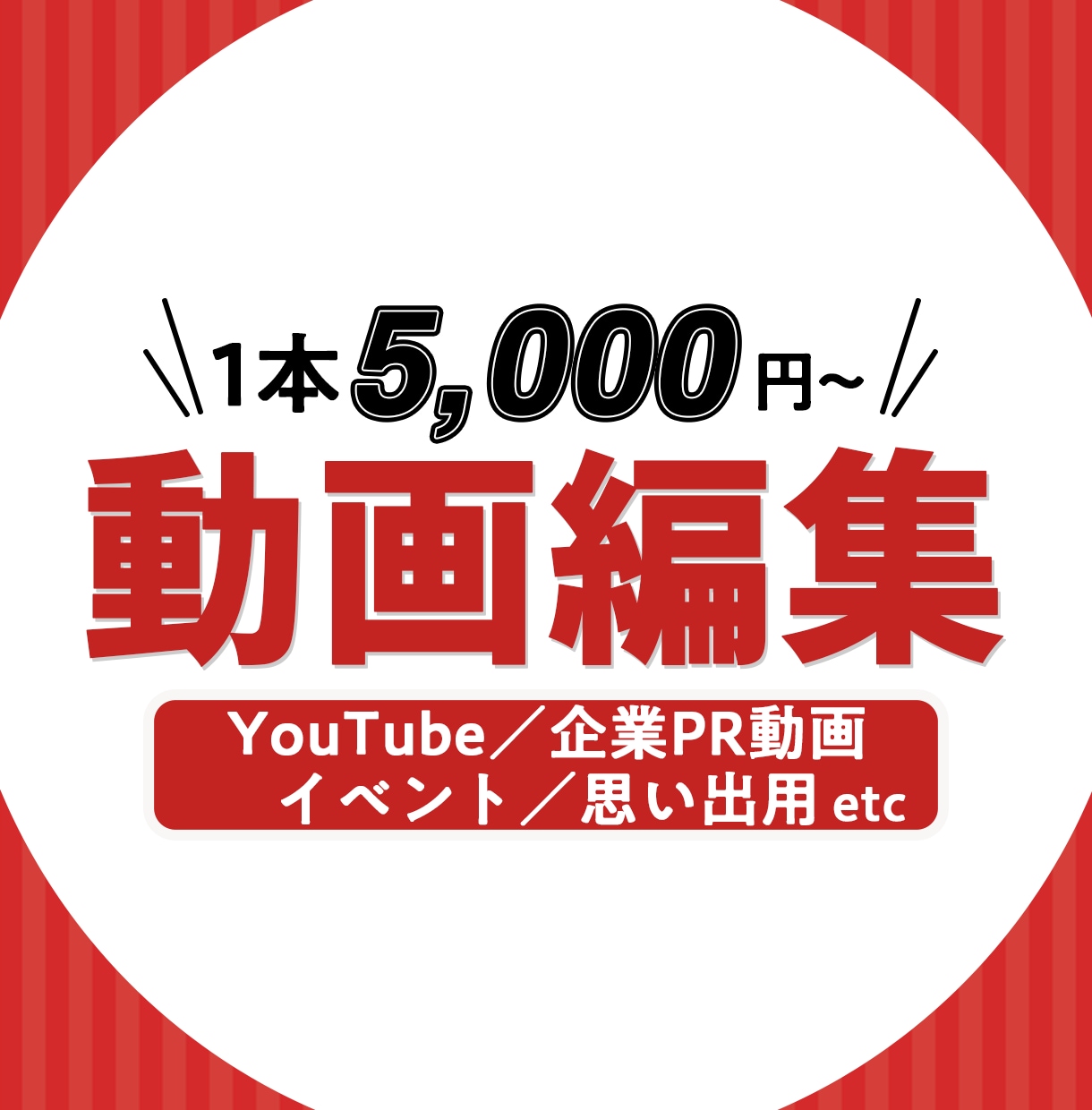 高品質仕上げ｜動画編集承ります フルテロップ追加料金なし！丁寧・迅速に対応いたします イメージ1