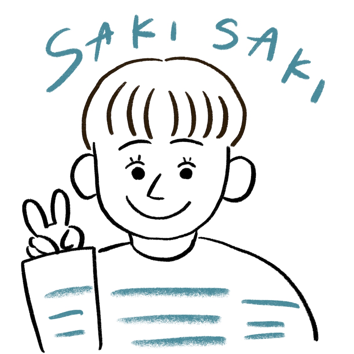 手描きのアイコンや似顔絵を描きます 大切な人たちとの記念やアイコンに。 イメージ3