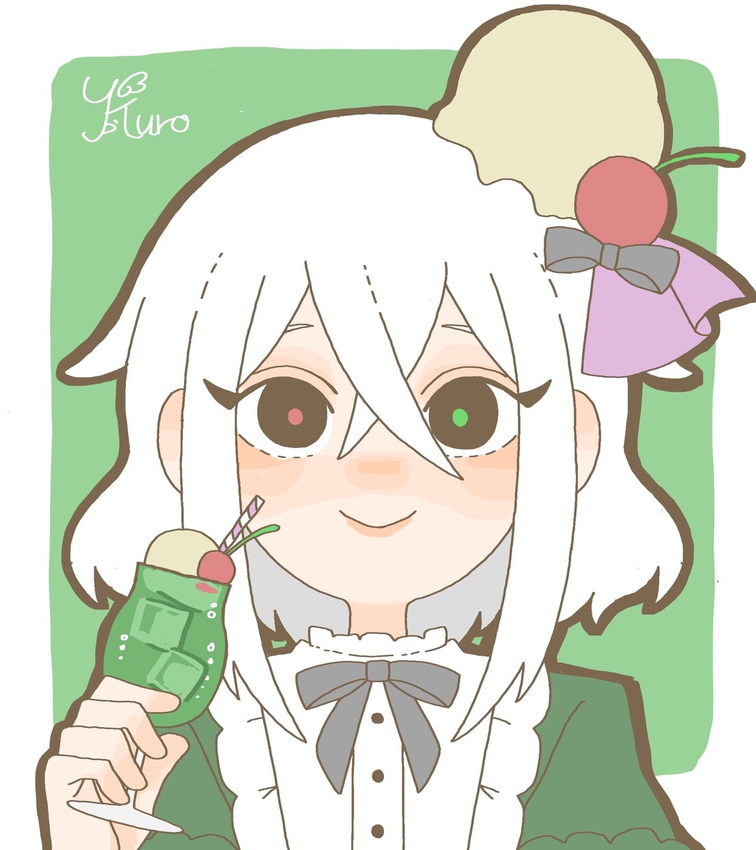 ほわほわイラストが好きな方に提供します アイコンにお使いいただけると嬉しいです イメージ1
