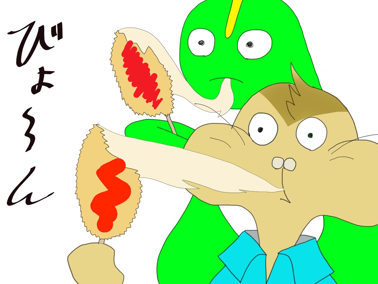可愛い動物のを描きます いろんな動物を可愛くするよ！！ イメージ1