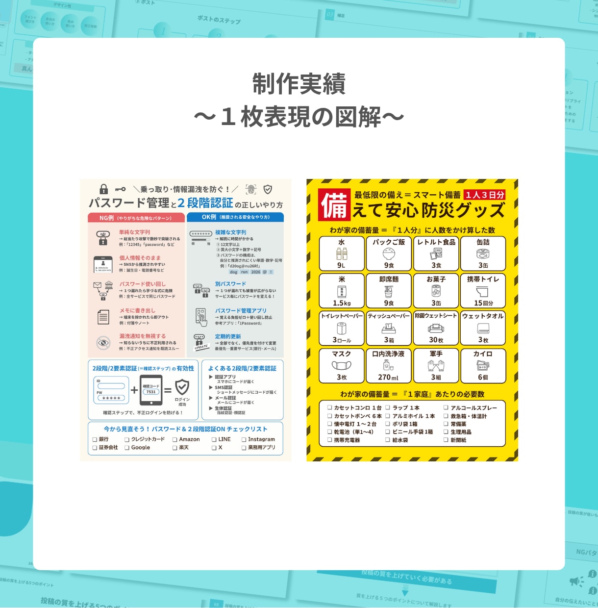 伸びない投稿を伝わる図解に変えますます X・Instagram・ブログの伝わる図解を制作します イメージ6