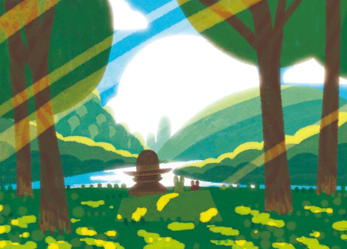 絵本の1ページのような一枚絵にします 頭の中にある、まだ絵になってない物語を、イラストに イメージ1