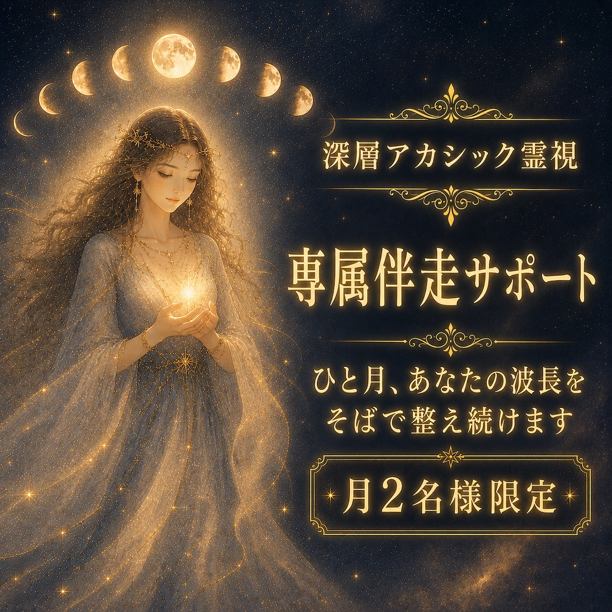 1ヶ月専属で霊視と相談で毎日をお支えします 霊視・調律・思念伝達・相談し放題。恋愛も人生もお子さまのこと イメージ1