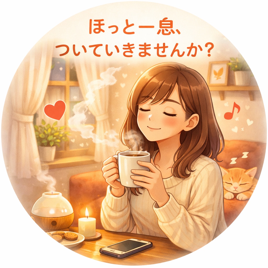 ホッとしたい時、一緒にいます ちょっとひと息ついていきませんか? イメージ1