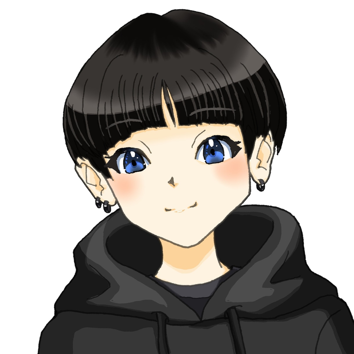 あなただけのSNSアイコン描きます アニメ塗り、水彩塗り、そのほかの絵柄にも対応。 イメージ3