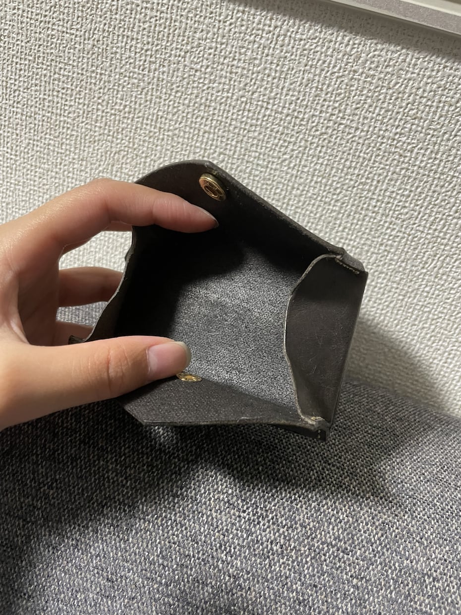 どこでも持ち運びやすいミニ財布作ります 札は折れない！小銭が見えやすい！かつコンパクトな財布！！ イメージ5