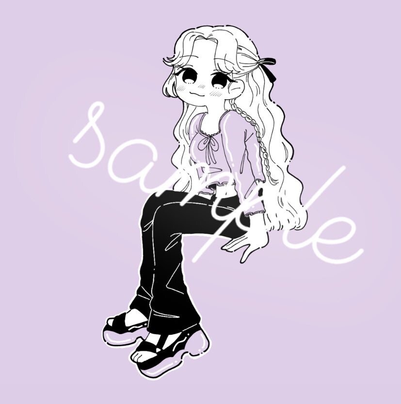 シンプルでゆるふわなイラストお描きします 大切な人へのちょっとしたプレゼント、SNSのアイコンにぜひ！ イメージ1