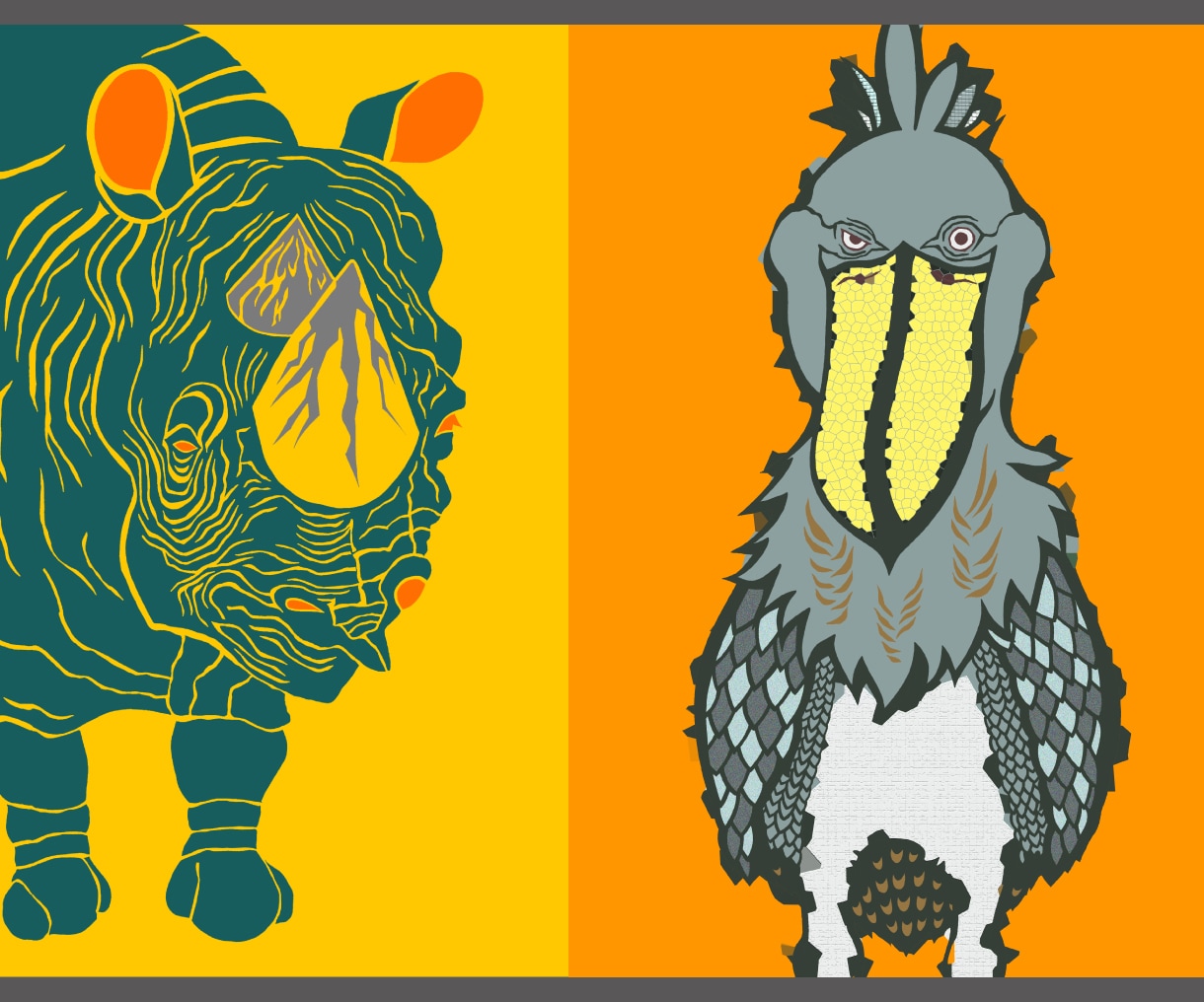 唯一無二の、魅力的な動物たちを描きます 大手文具メーカーにも起用された、個性溢れる動物に心奪われる！ イメージ5