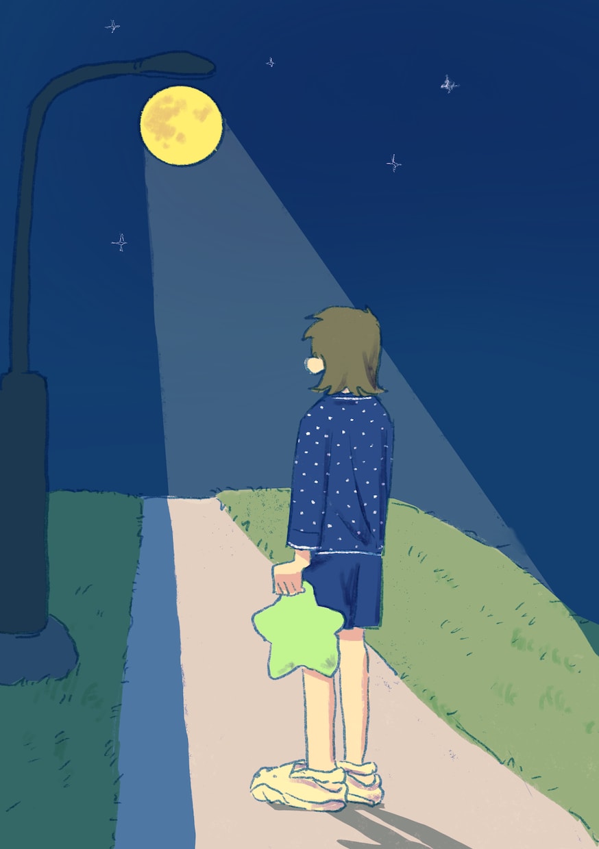 絵本のようなタッチで人物イラストを作成します 柔らかみのあるキャラクターイラスト イメージ2