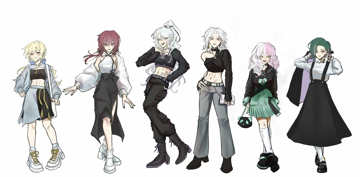 人混みのイラストとして選びます ミニキャラやアイコンが必要な方はぜひ イメージ5