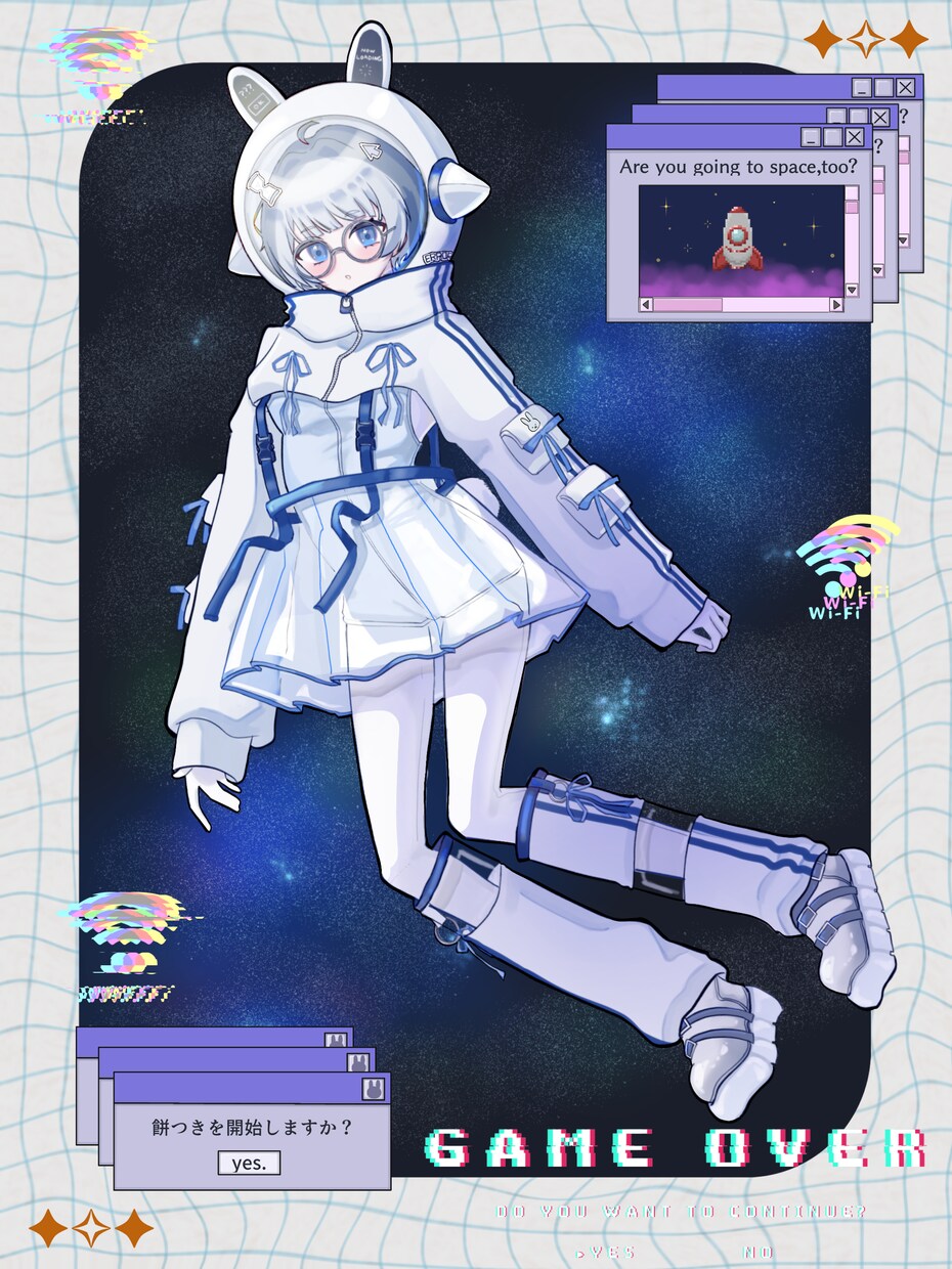 VTuber立ち絵、キャラデザ描きます オリジナル衣装であなたの可愛いを引き出します！ イメージ6