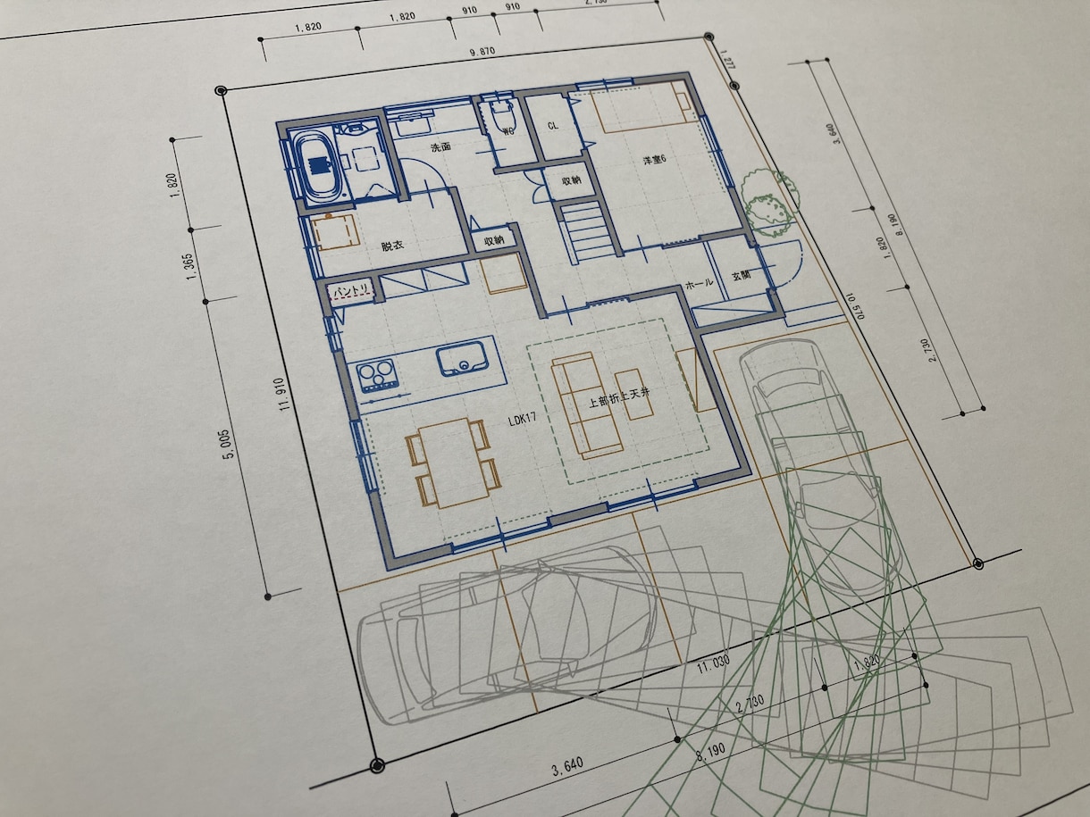 ご要望の間取りプラン「２パターン」ご提案します 現役建築士が動線にこだわり無駄のない理想のプランを作成します イメージ2