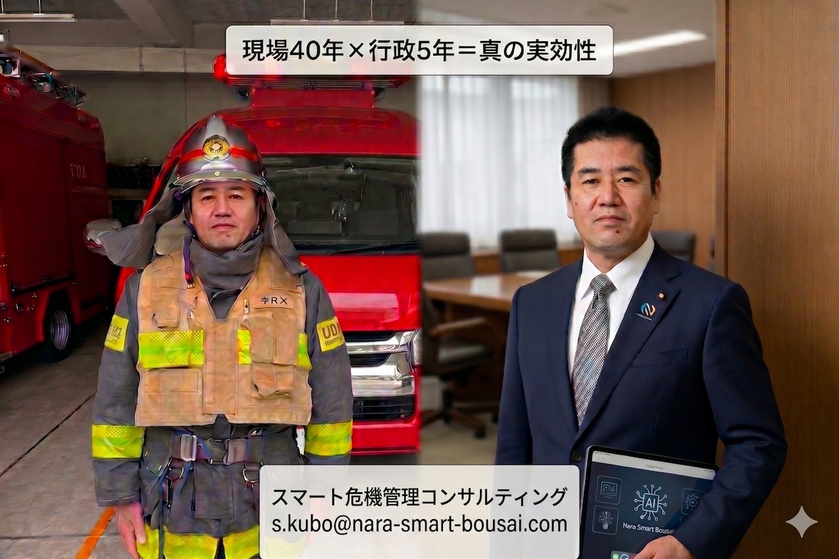 元危機管理監がAIで作成！介護医療BCP策定します 消防40年・行政5年×AI。安心・安全第１の介護・医療BCP イメージ1