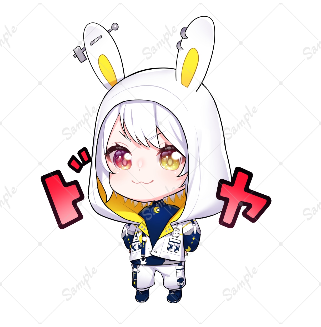 ミニキャラ/SDイラストお描きします グッズ/配信/アイコンなどに！ころっと可愛く仕上げます！ イメージ4
