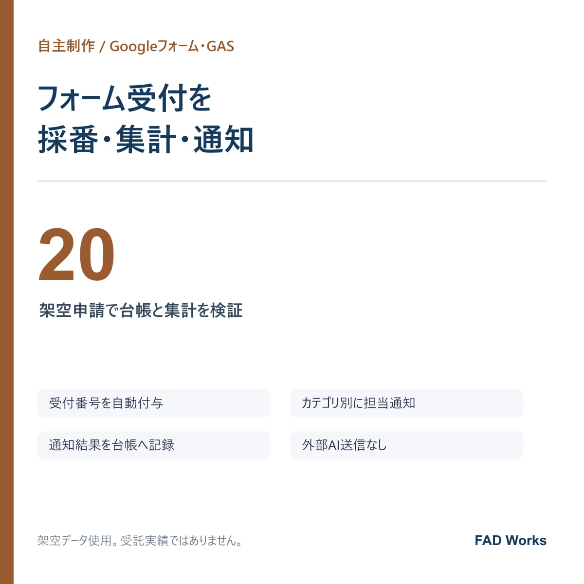 GASで小さな転記・整形を自動化します 小さな１処理から、実行手順とテスト結果付き イメージ1