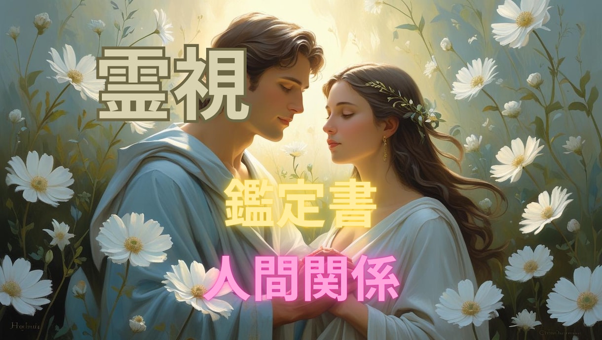 あなたを悩ませる人間関係の真実を鑑定書で視ます なぜすれ違うのか原因と本音、関係の流れを丁寧に読み解きます。 イメージ1