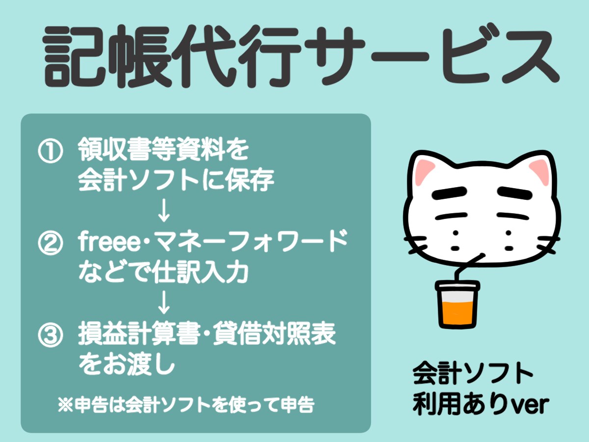 個人限定‼︎ 記帳&確定申告をサポートします 確定申告で必要な帳簿を丁寧に作成します。 イメージ5