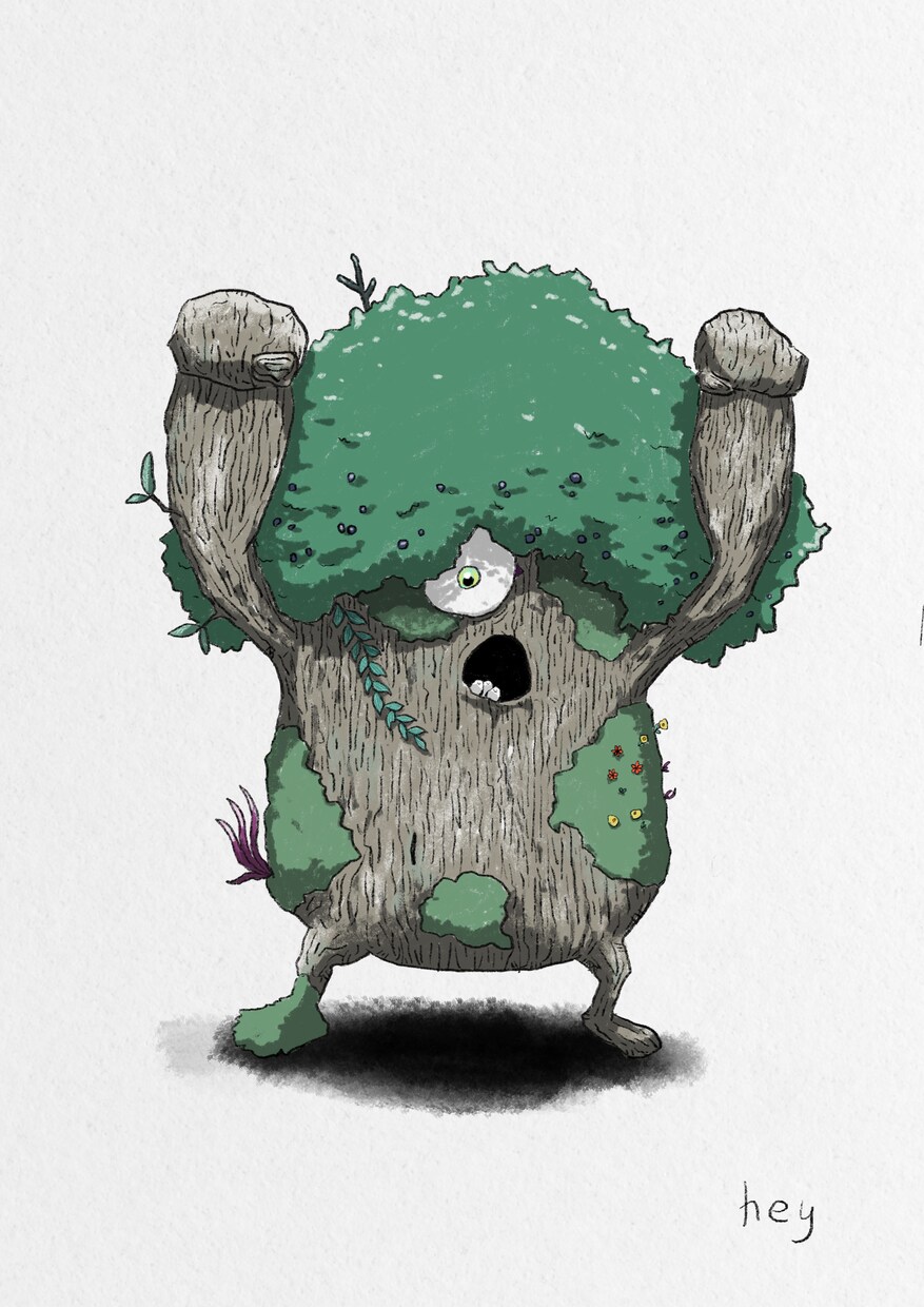 絵本作家がiPadで絵本風キャラを描きます 絵本風キャラや動植物|グッズ化やプレゼントにも|お急ぎ可 イメージ4