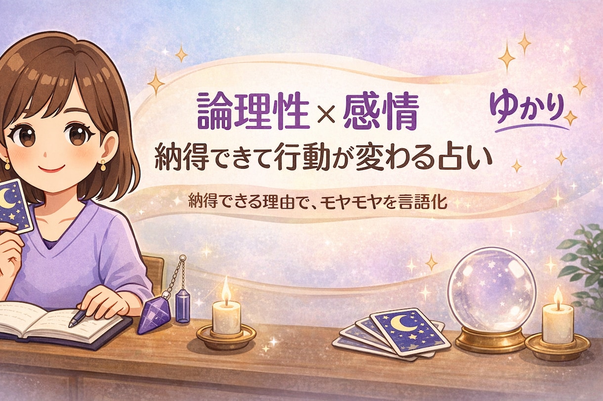 努力が報われない理由診断—努力の“方向”を占います 努力の方向性を占術×行動科学で整理して“勝ち筋”を提示します イメージ1