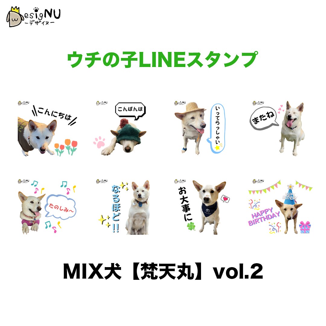 ウチの子LINEスタンプ 作ります 日常のトークをもっと楽しく、個性的に彩ろう！ イメージ8