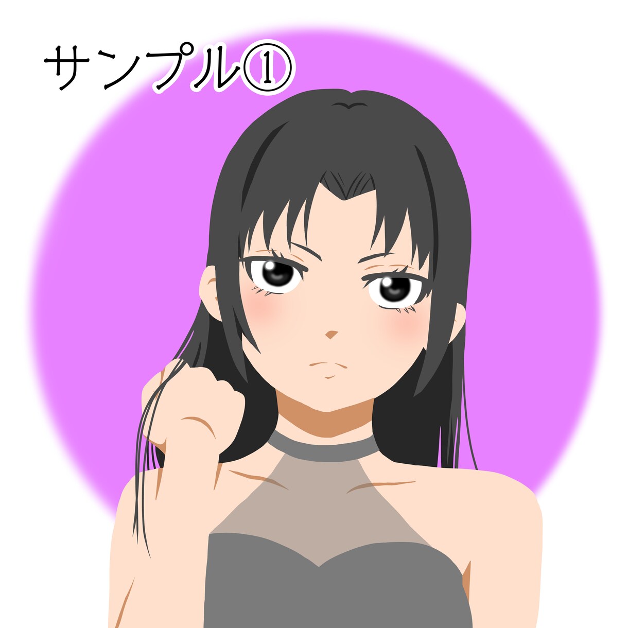 主線なし！オリキャラ、似顔絵イラストを描きます 他にはないちょっと個性的なテイストをお求めの方へ イメージ3