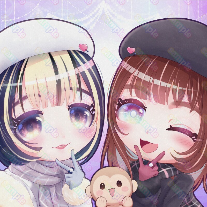最短即日から〇キャラクターイラストを描きます 動画配信やSNSなど★新しい表情で彩りませんか？ イメージ4