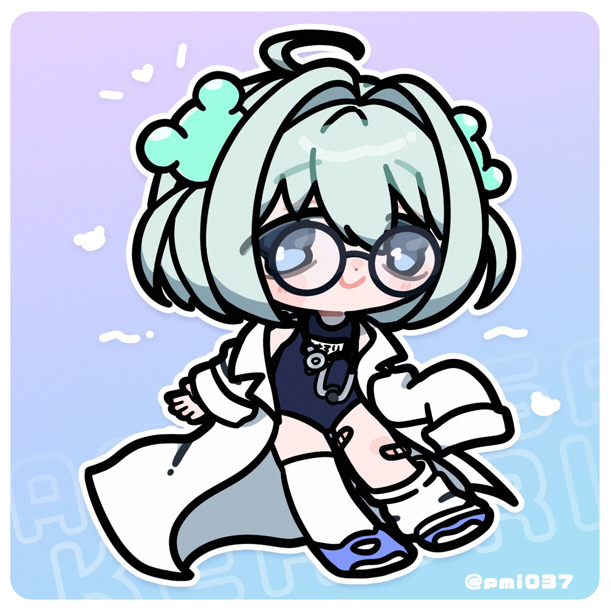 商用利用可！ミニキャライラストを描きます 納期早め対応可！ポップで個性的、グッズやサムネにも！ イメージ4
