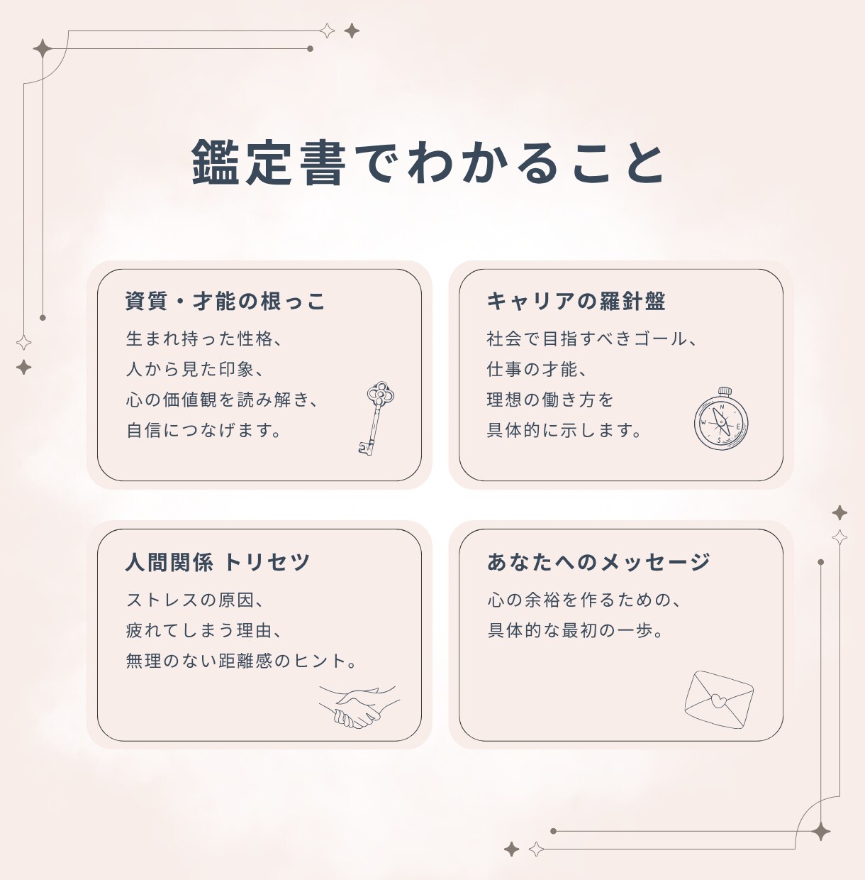 働き方の軸を星から導きます がんばりすぎずに、自分らしく働くヒントをお届けします イメージ3