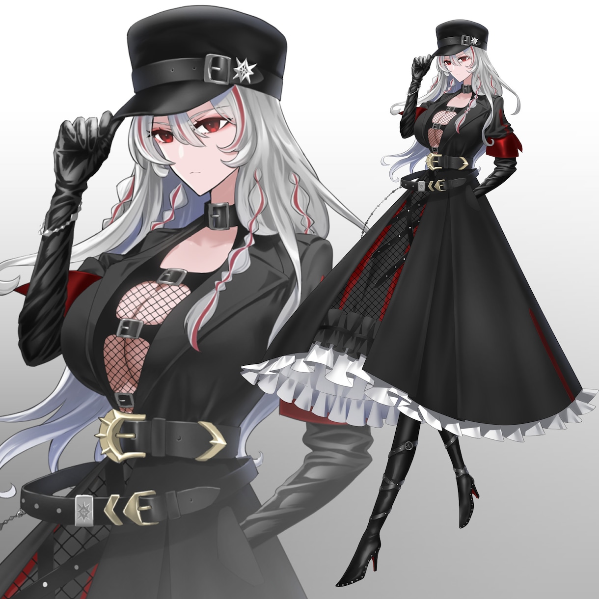 ゲーム＆TRPG用キャラクター描きます キャラクターデザイン料も込み！修正回数制限なし！ イメージ7