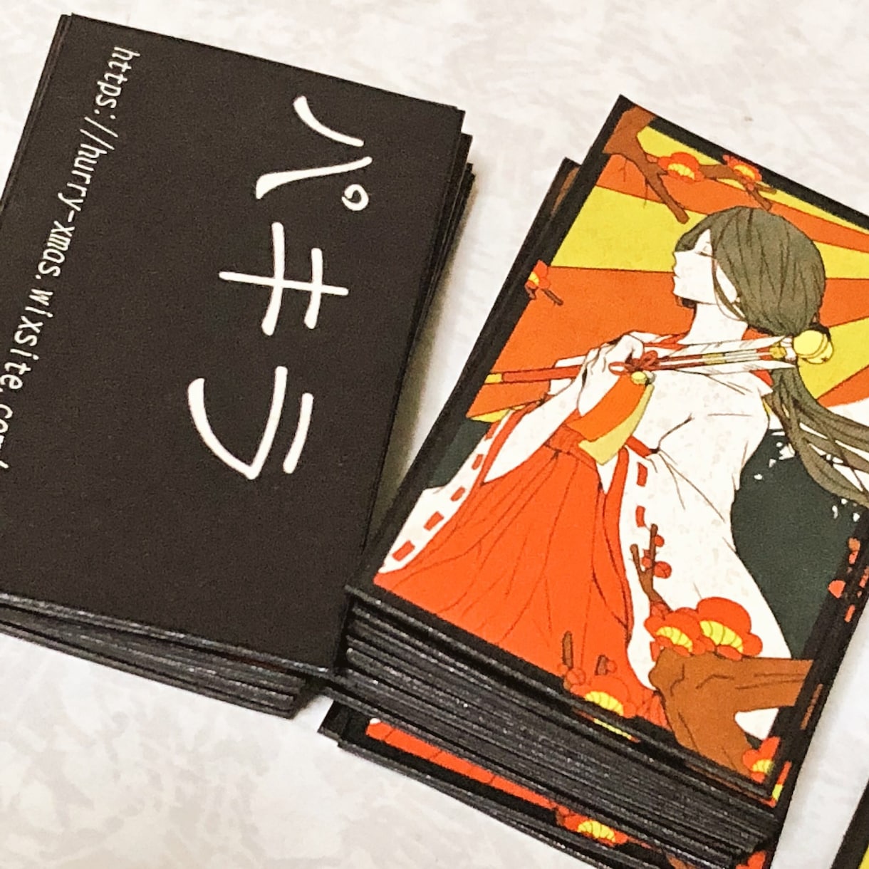花札名刺作ります 花札サイズの名刺を作ってみませんか イメージ5