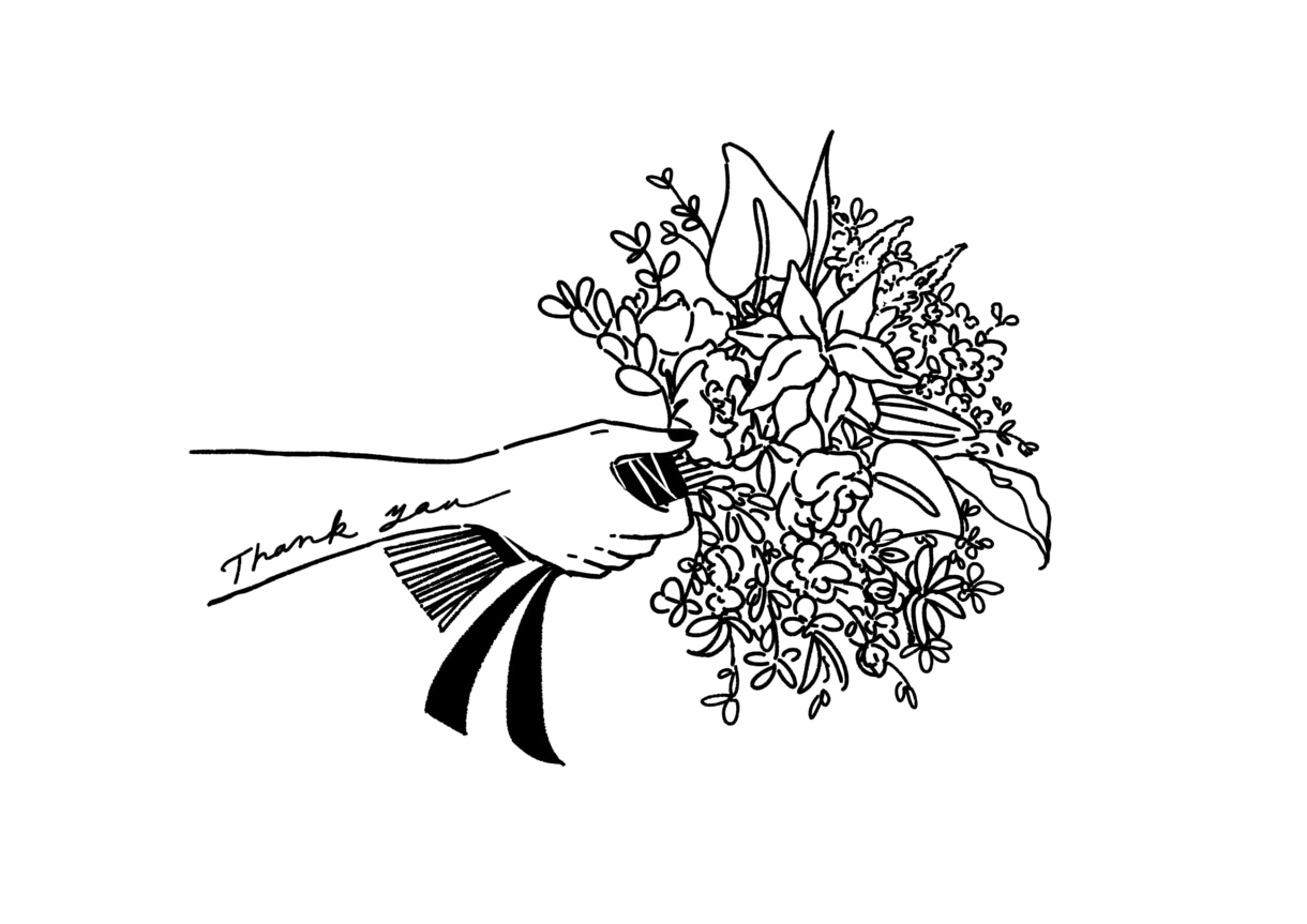 商用ok！ちょっとおしゃれで個性的な線画描きます 結婚式のペーパー類やアイコン、挿絵など用途沢山！ イメージ5