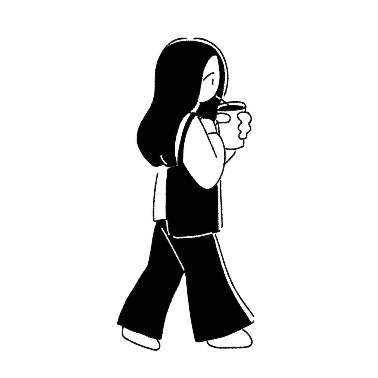 シンプルおしゃれなアイコンイラスト描きます SNSアイコンや名刺などに！ご要望に沿ったイラスト描きます イメージ4