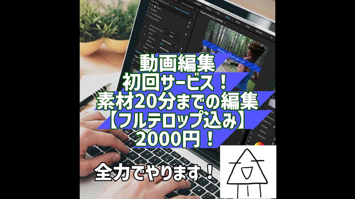 YouTube動画の編集を格安で承ります お客様が満足していただけるように全力で動画編集します！ イメージ1