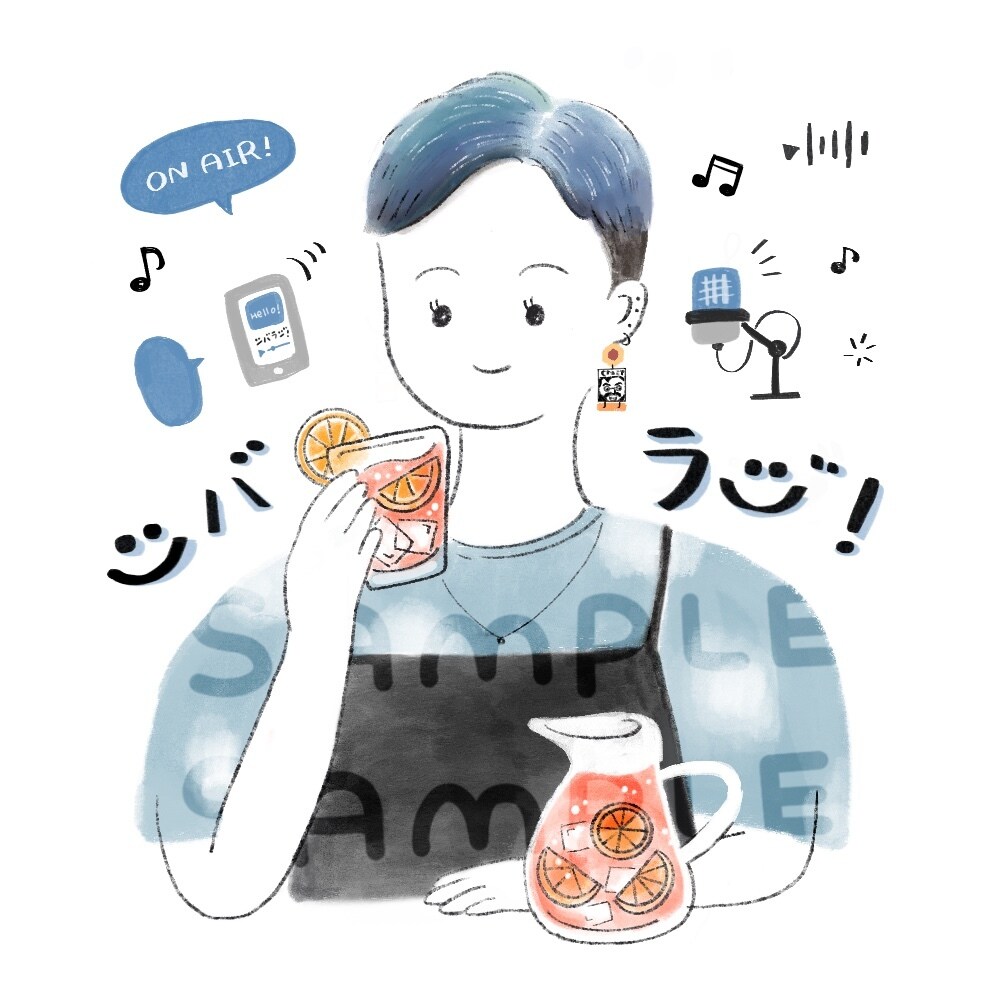 優しい雰囲気の似顔絵イラストかきます お好きなモチーフ•ペットと一緒に イメージ6