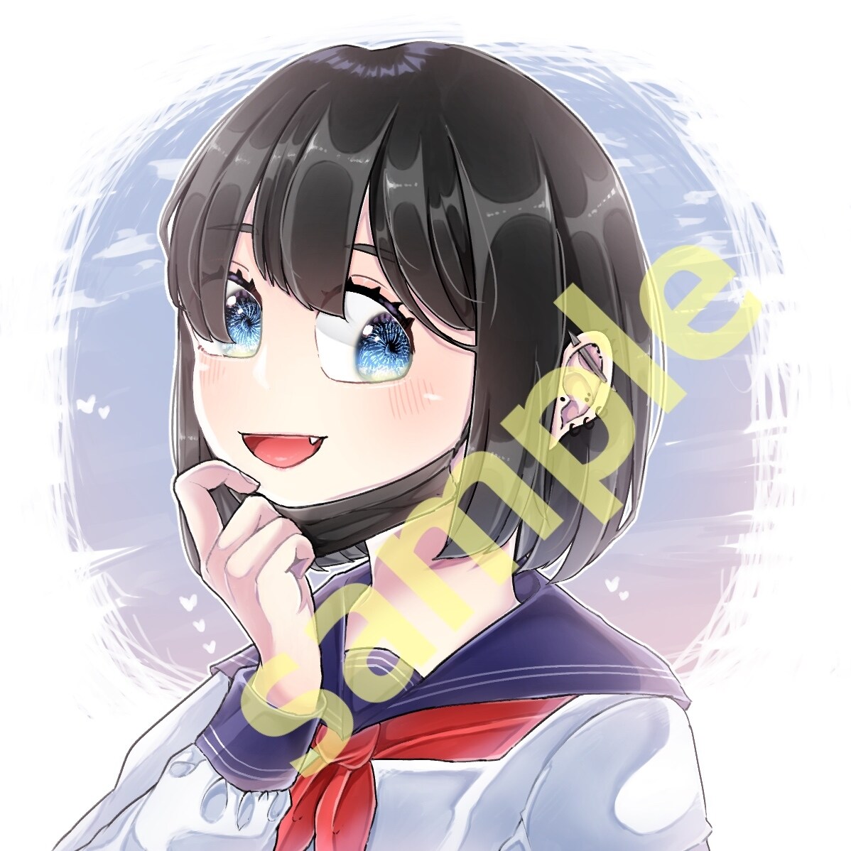 アイコン/イラスト等多様な絵柄で女の子を描きます SNSアイコン/サムネイラスト等様々な絵柄で女の子を描きます イメージ4