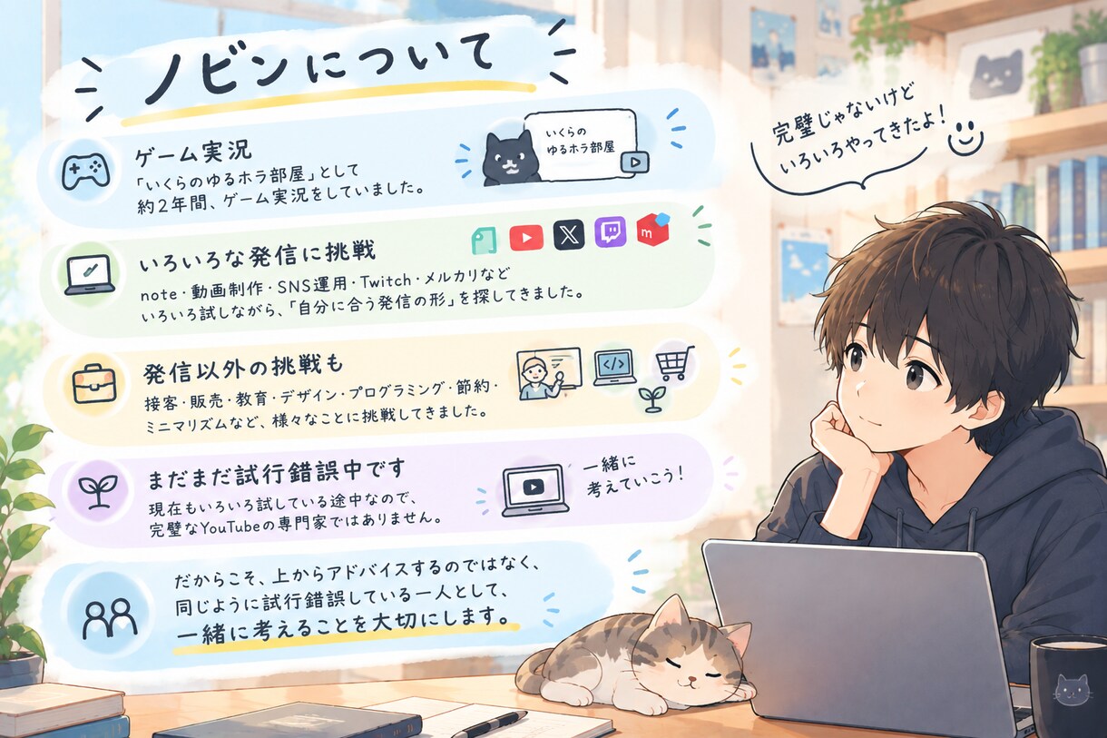 YouTube初心者の話し相手になります 一人で悩まず、YouTube発信について話しませんか？ イメージ4