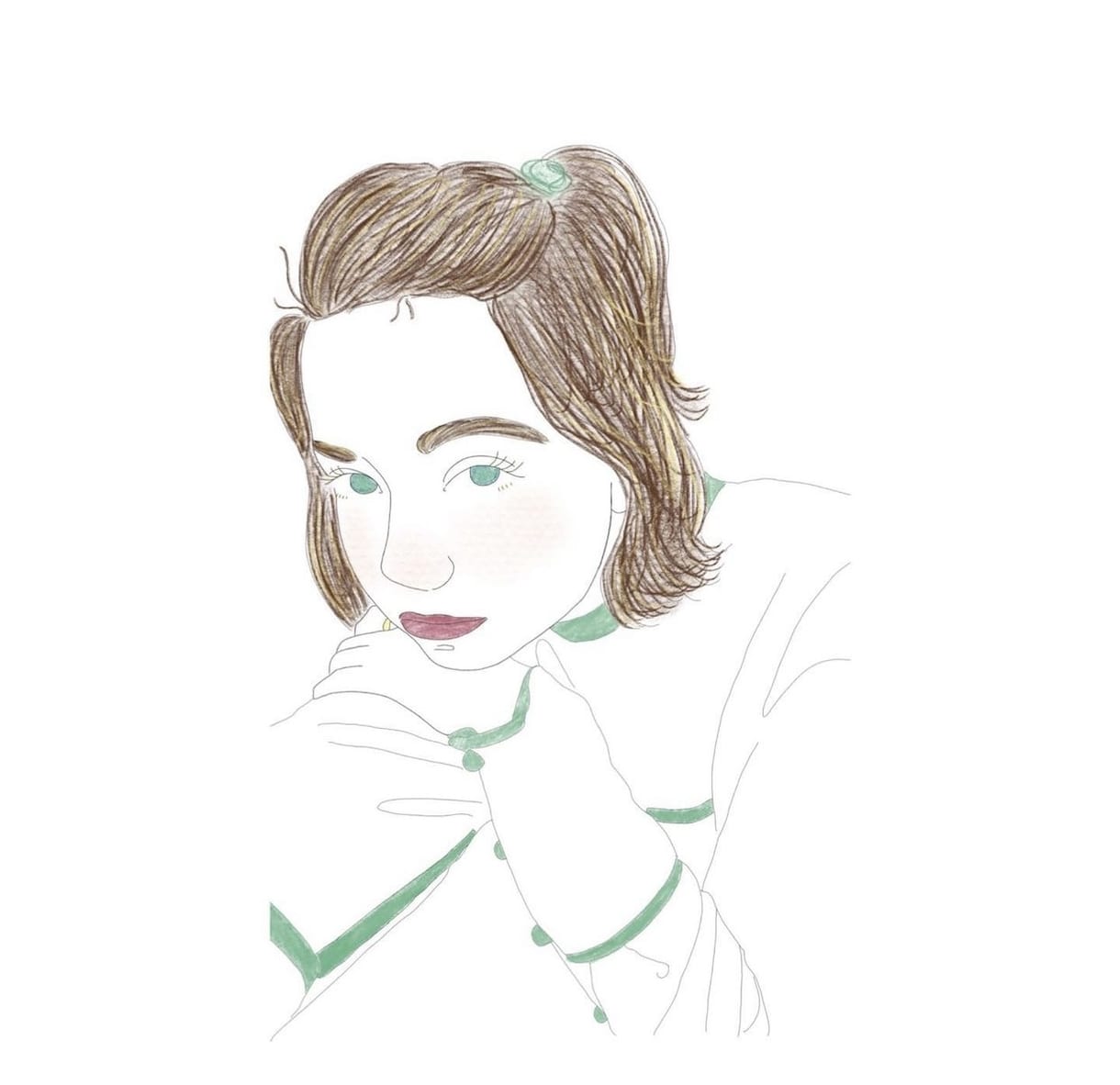 お気に入りのお写真をイラストとして描きます 大事なお写真をご希望のテイストのイラストで提供させて頂きます イメージ8