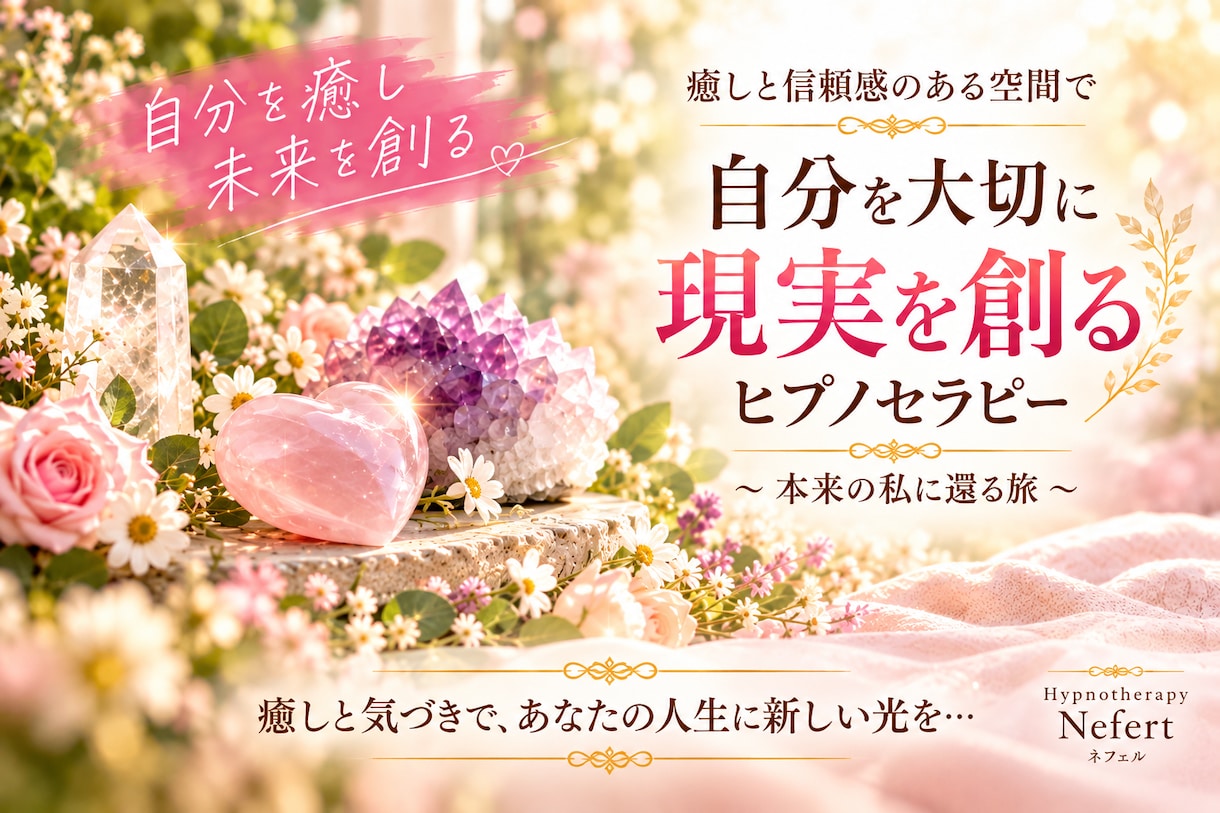 ヒプノセラピーのセッションで年齢退行療法をします 忘れていた心の声に耳を傾け、自分自身と向き合う時間 イメージ5