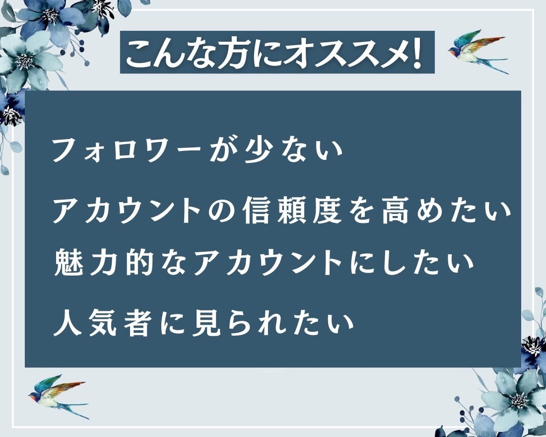 Instagramの外国人フォロワーを増加します 15日保証！複数垢に振り分け、ゆっくりフォロワー増加も対応！ イメージ2