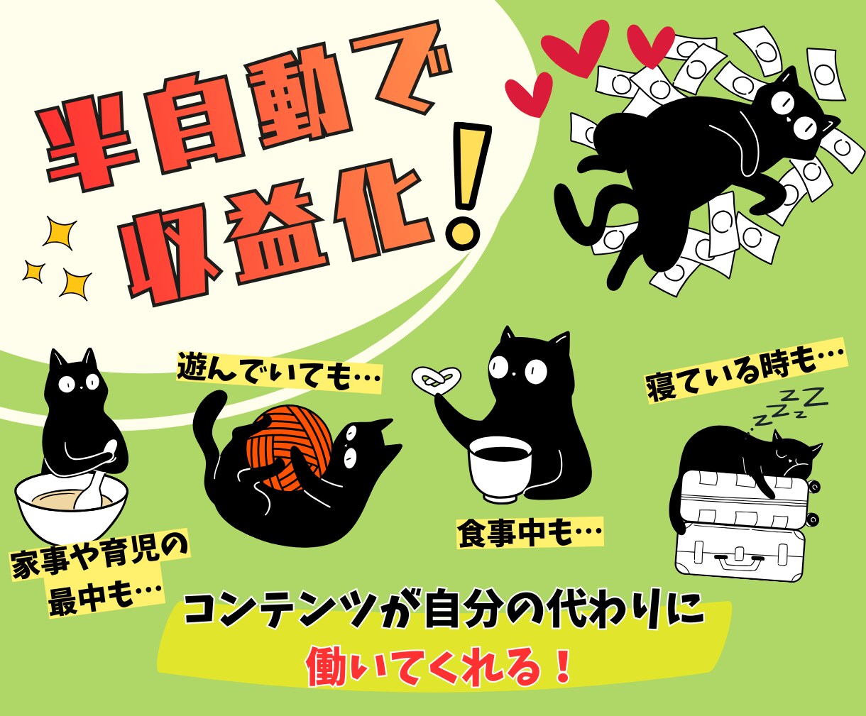 完成したコンテンツをまるっとお渡しいたします あなたは出品するだけでOK！商品作成はお任せください！ イメージ4