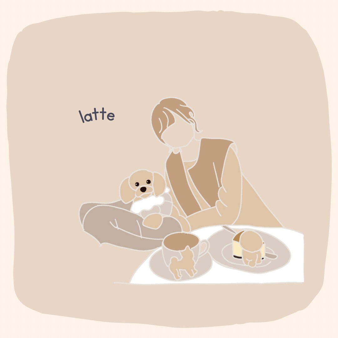 愛犬ちゃんのイラスト制作します 愛犬ちゃんのお写真からイラスト制作します イメージ3