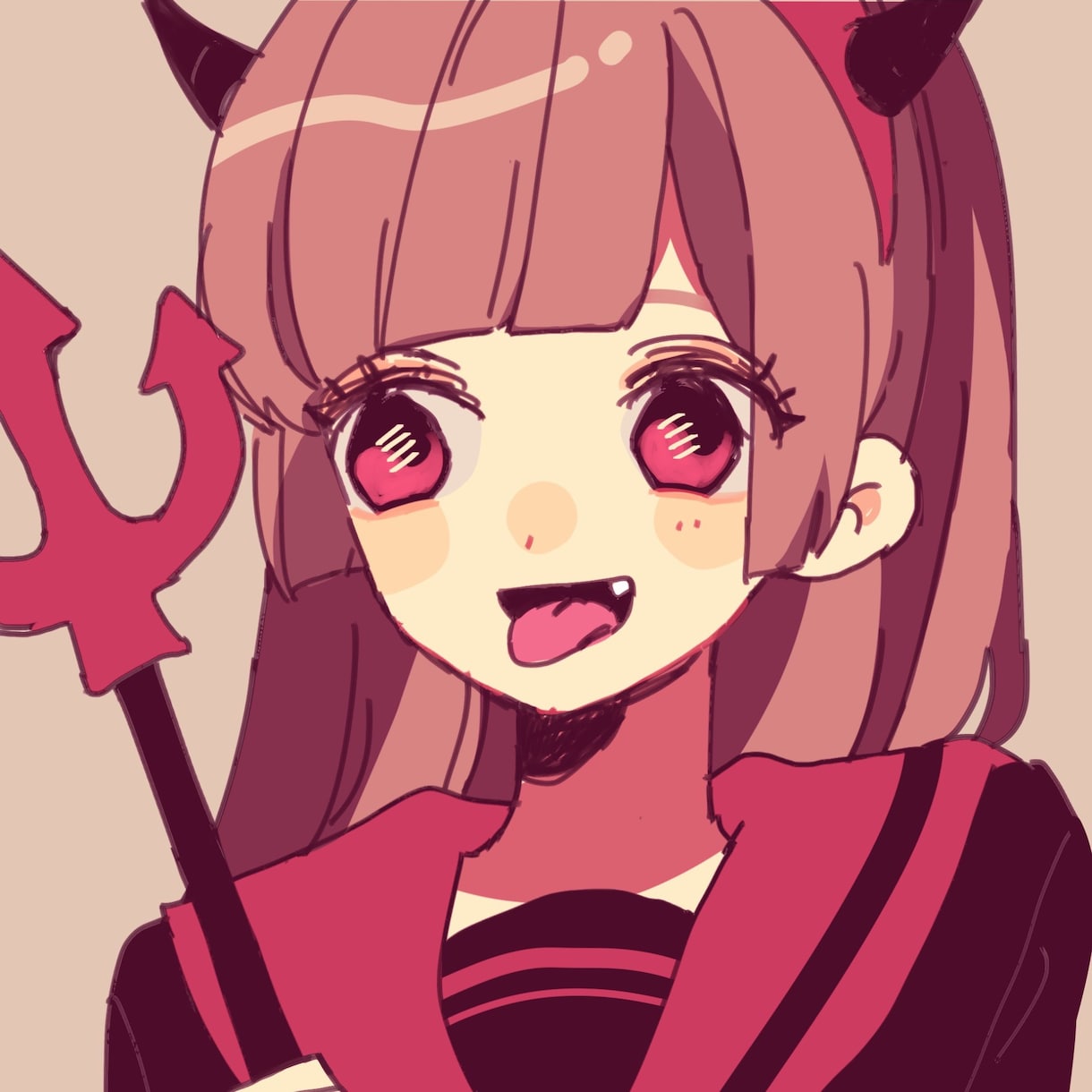 SNSのアイコンを描きます ツイッターアイコンを描いて欲しい方へ！似顔絵など イメージ1