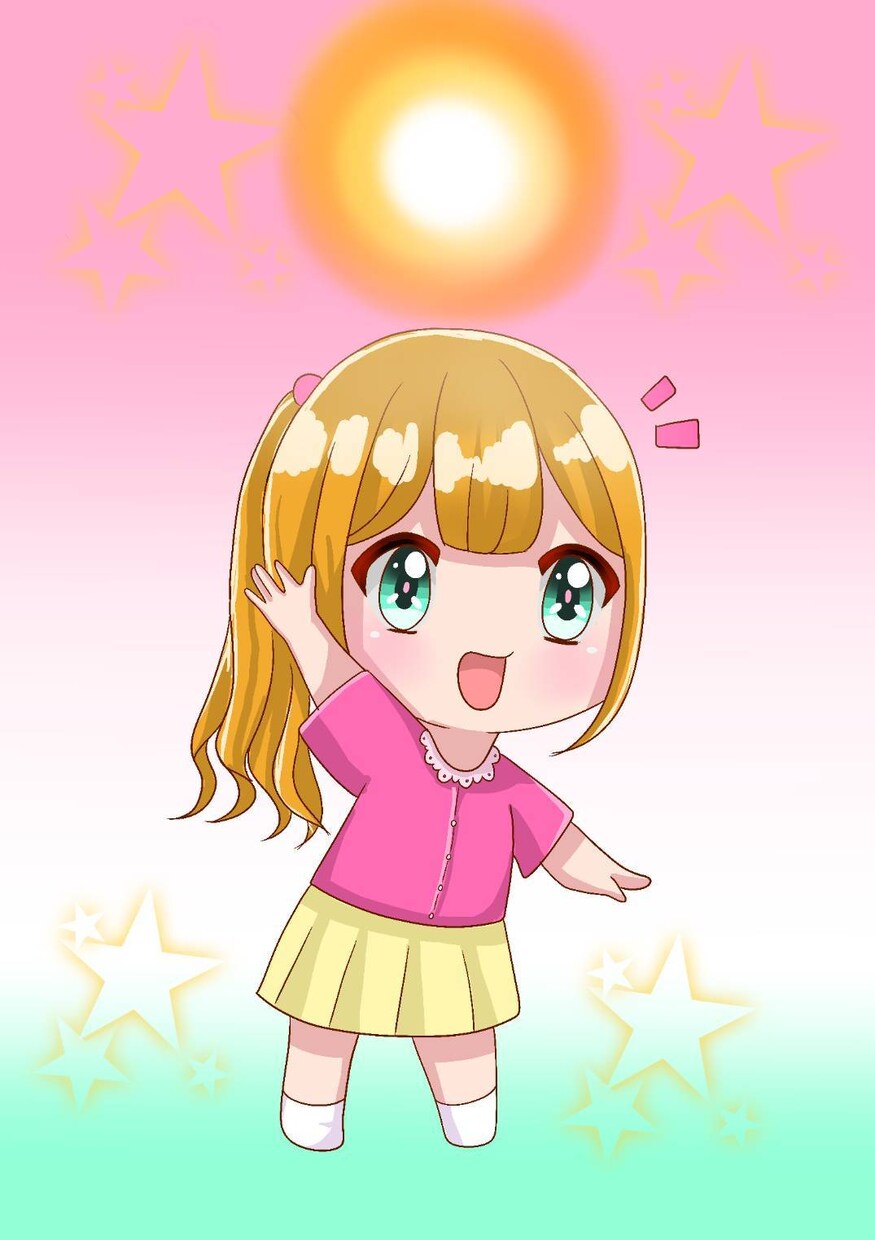 ミニキャラ描きます もちもちふわふわなかわいいおんなのこ イメージ5