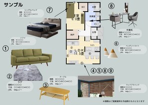 単身2人暮らし お部屋を素敵にコーディネートします 新生活予定や模様替えに悩んでいる方へ《コスパ抜群》 イメージ1