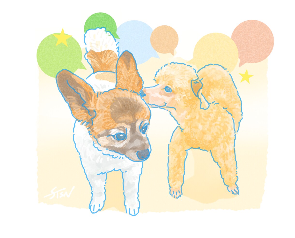 可愛いペットの似顔絵を制作します ペットとの出会いが人生を変えた、思い出を作りたい、そんな方へ イメージ3