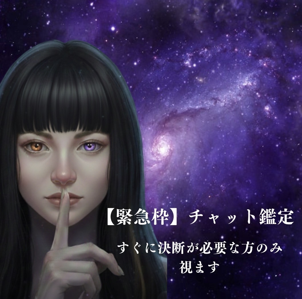 今すぐ判断が必要なことを視ます 時間・内容ともに限定した緊急対応 イメージ1