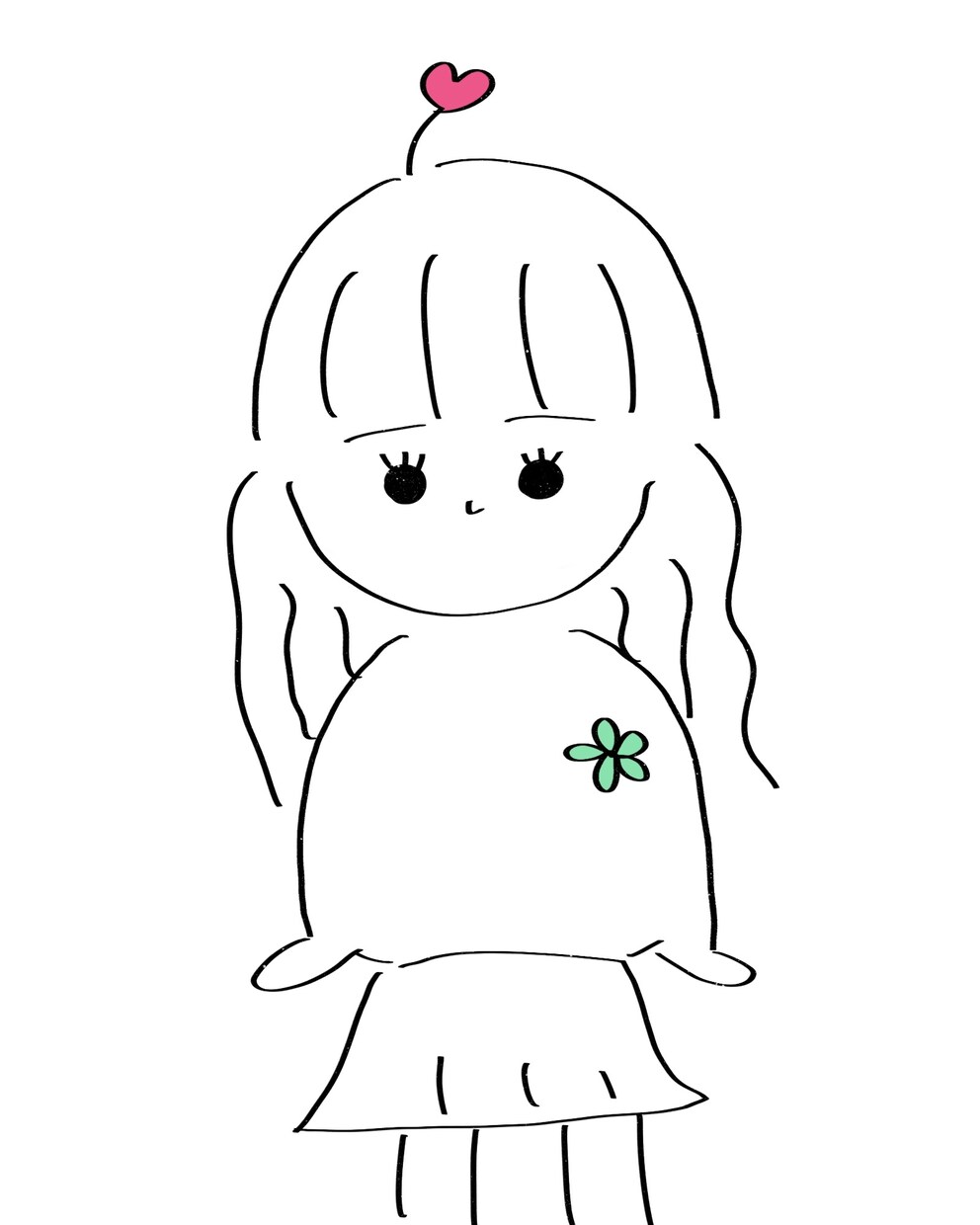 シンプルでゆるーいイラストをご提供します SNSアイコン、グッズなど様々な用途に応じて作成します イメージ5