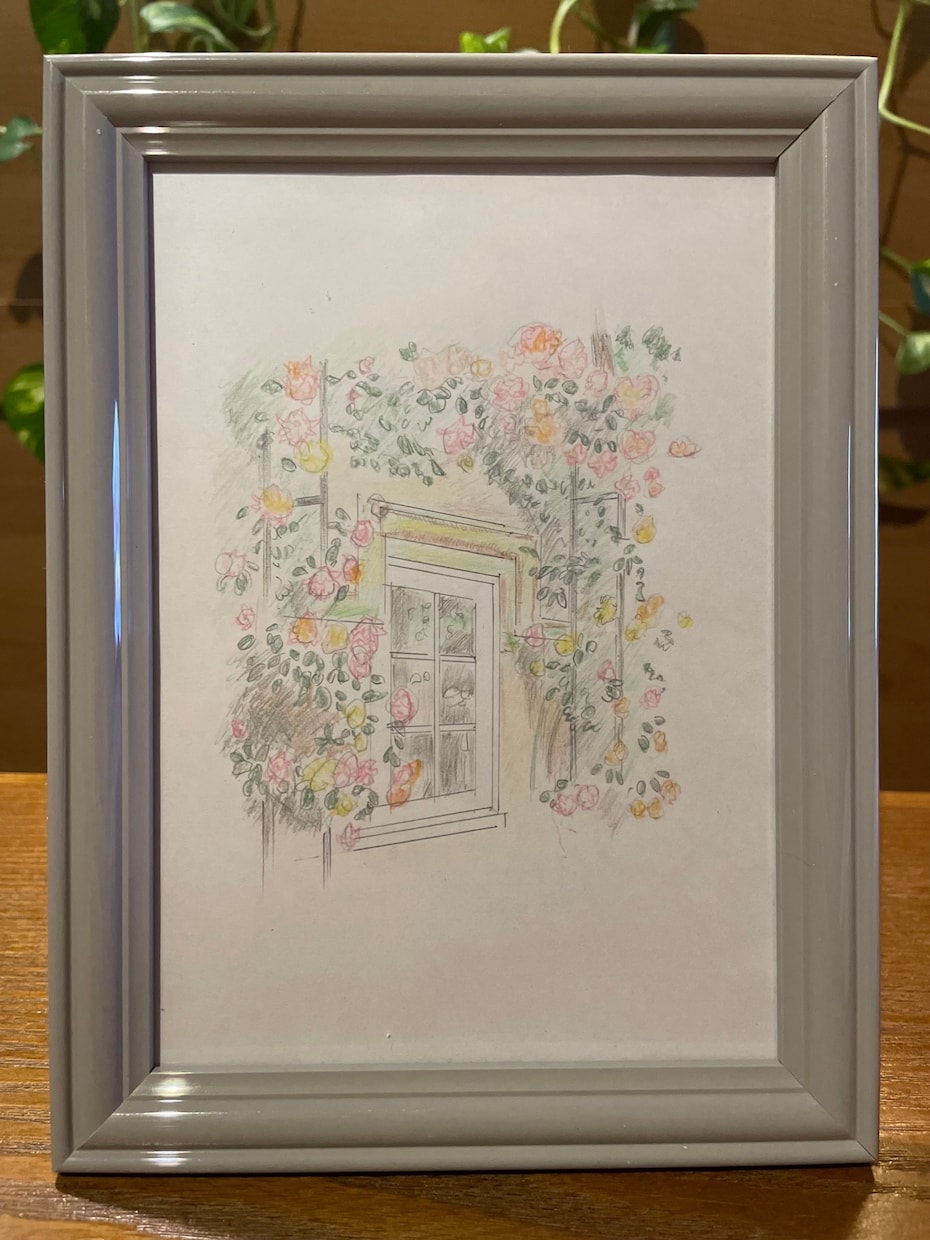 A4/優しく暖かく色鉛筆で風景画描きます 色鉛筆でイラスト、風景画何でも描きます。お気軽にご相談下さい イメージ2