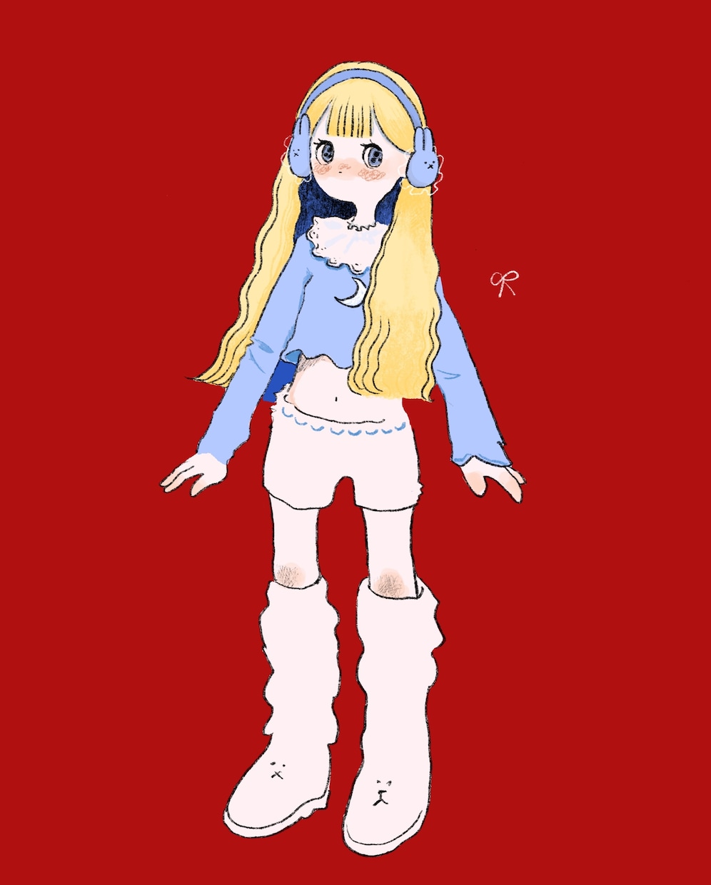 ゆるかわな女の子描きます 【柔らかい世界観】ファッションイラスト／雑誌・SNS用 イメージ2