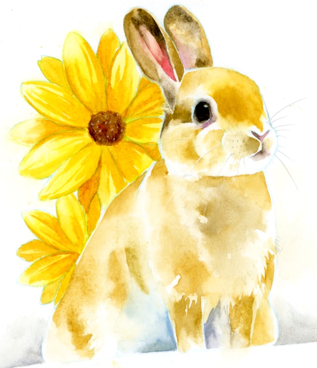 透明水彩でペットや動物の似顔絵を描きます 手描きならではの温もりを手元に。プレゼントにも イメージ8